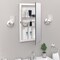 Zenith Metal Zenna Home 26.13 in. H X 16.13 in. W X 4-1/2 in. D Rectangle Medicine Cabinet 105 - alternate 4